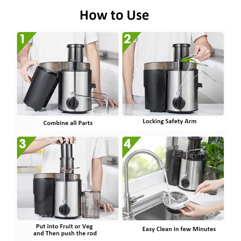 Blendease Pro 800W Power Juice Extractor